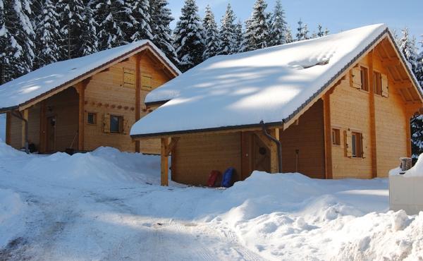 chalets neige