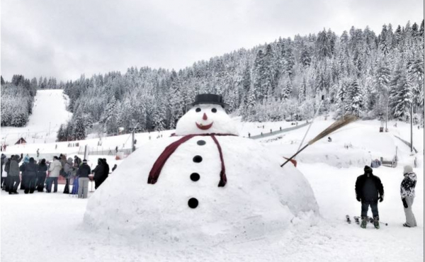 Bonhomme de neige à la MAUSELAINE